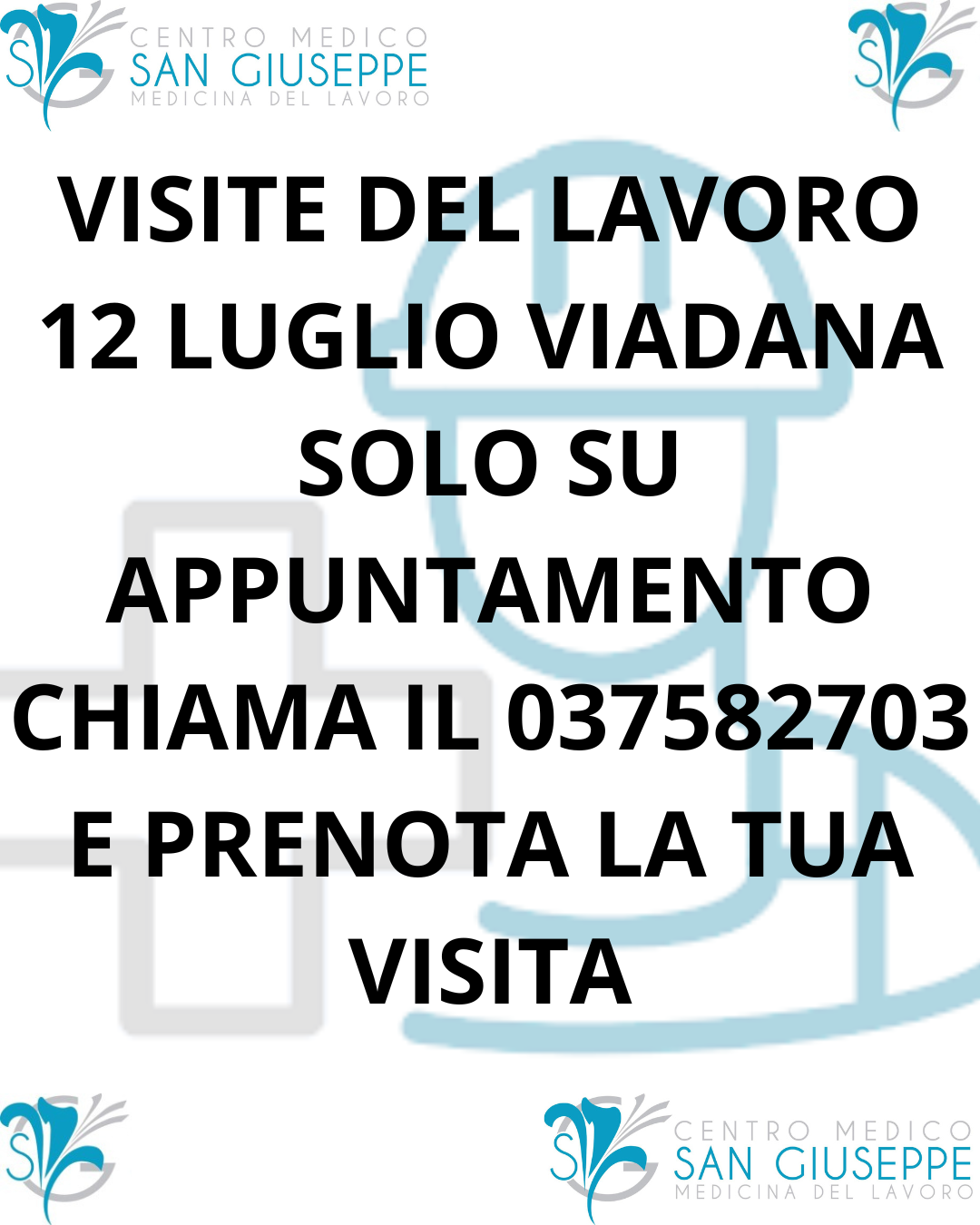 VISITE DEL LAVORO 12 LUGLIO VIADANA VISITE DEL LAVORO 12 LUGLIO VIADANA